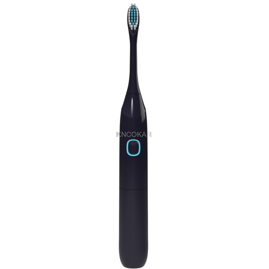 Adult and child electric toothbrush non-charging lazy toothbrush whitening and tooth care ultrasonic toothbrush head: black