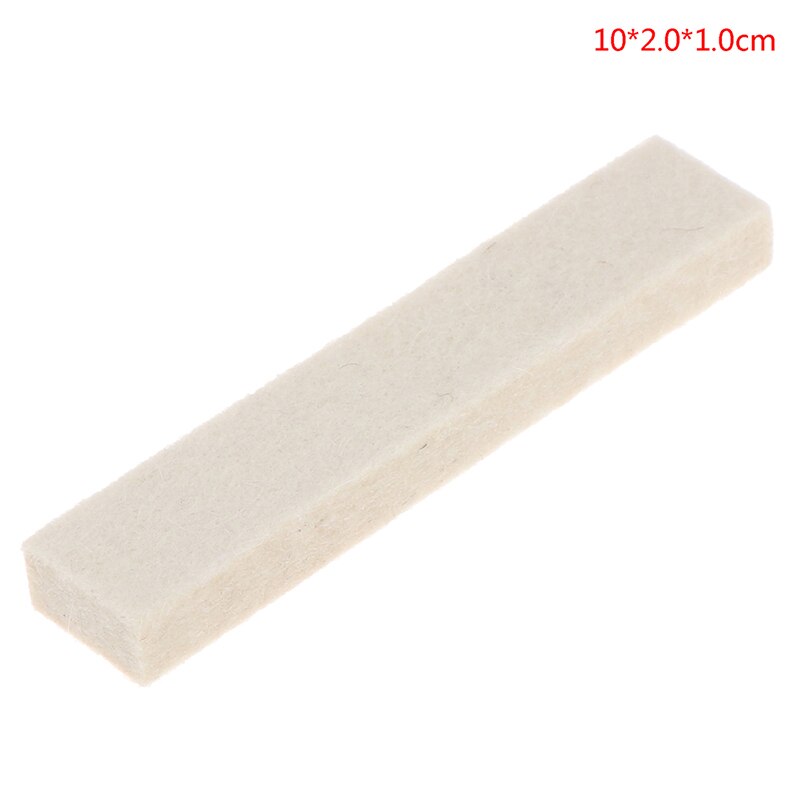 Spinning sykkel bremseklosser stor friksjon lang levetid ull filt motstand drag pad gym treningsutstyr tilbehør julyhot: Beige