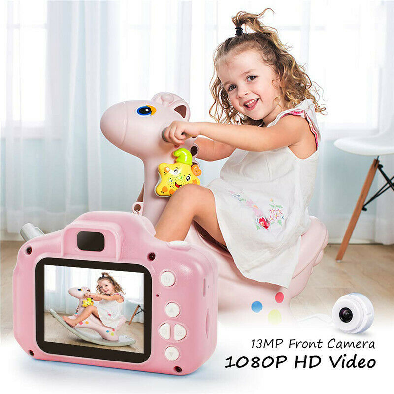 Children 1080P Digital Camera 2.0 inch LCD HD Mini Camera, Children's Educational Toy Baby Birthday Digital Camera