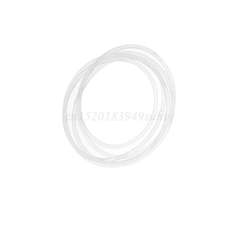 284Mm Ronde Sectie Draaitafel Riem Lp Vinyl Platenspeler Fonograaf Accessoires: White (1Pc only)