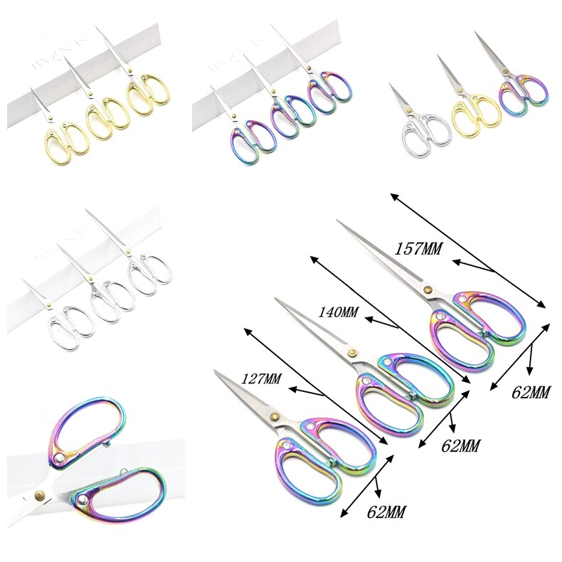 Europese Retro Classic Rvs Schaar Borduurwerk Diy Naaien Kleermaker Schaar Ambachten Kruissteek Schaar Tool Accessor