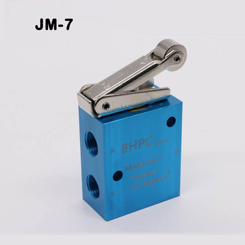 1/4" JM Series 2Position 3 Way Pneumatic Mechanical Valve JM-05 JM-06 JM-06A JM-07 Air Hand Manual Control Valve JM322