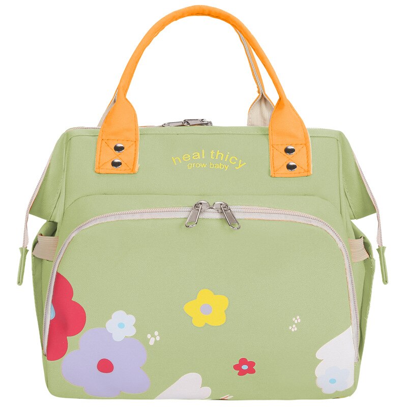 Stijl Casual Luiertas Hand Schouder Schouders Mama Tas Massa Mother 'S Tas: Green