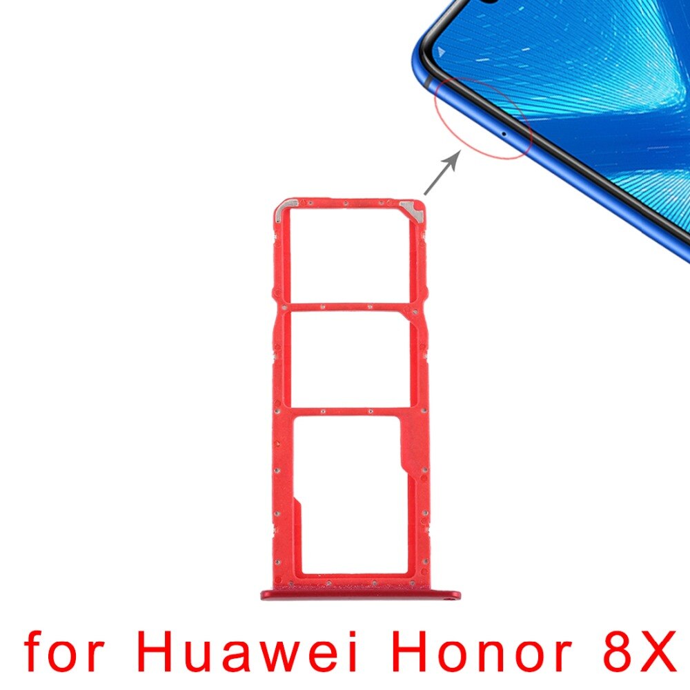 SIM Card Tray + Micro SD Card Tray for Huawei Honor 8C\8X /10