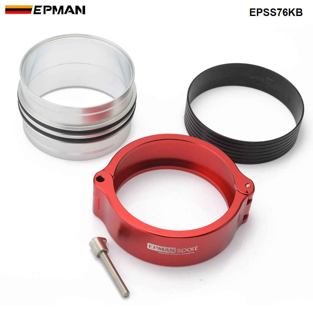 EPMAN Exhaust Quick Release HD V-band Clamp Clamp For Honda VF700 Interceptor Exhaust Pipes EPSS51KB EPSS63KB EPSS76KB-AF