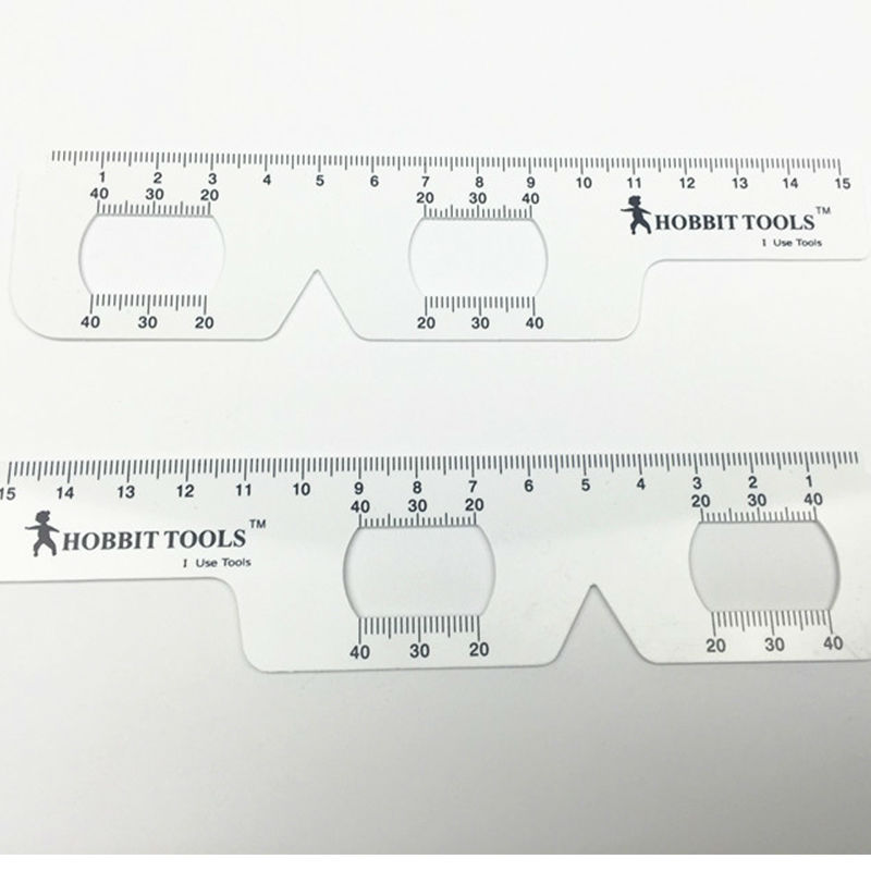 1pc Optical PD Ruler Pupil Distance Ruler for Meter ophthalmology ruler