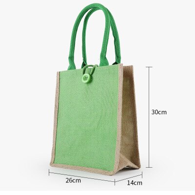 Sac à main de couleur jaune naturel, sac à bandoulière simple de grande capacité pour restaurer les anciennes manières, sac fourre-tout: green