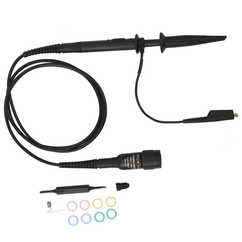 IP2230 Oscilloscope Passive Probe 300MHZ Oscilloscope Probe 10X Attenuation Electrical Testing Accessory: Default Title