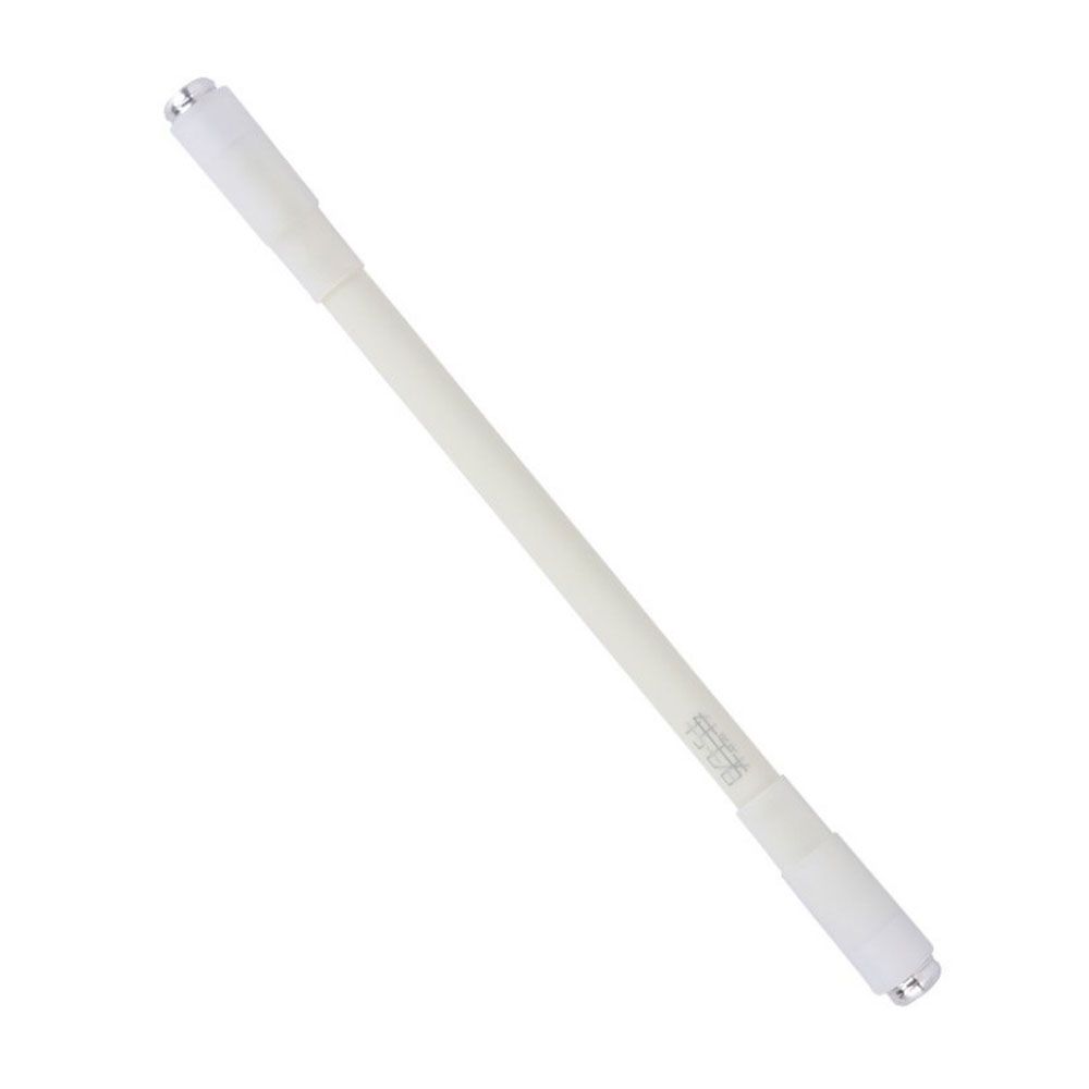 1PC Spinnen Kuli Kreative Gelegentliche Blitz Rotierenden Spielen Gel Stifte Schüler Spielzeug Freisetzung Druck Komfortable Penspinning Stift: C-Weiß