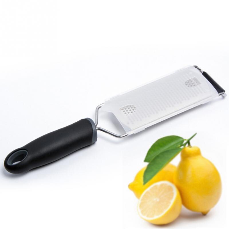 1Pc Kitchen Grater Lemon Zester Cheese Grater Multi-purpose Stainless Steel Sharp Vegetable Fruit Tool