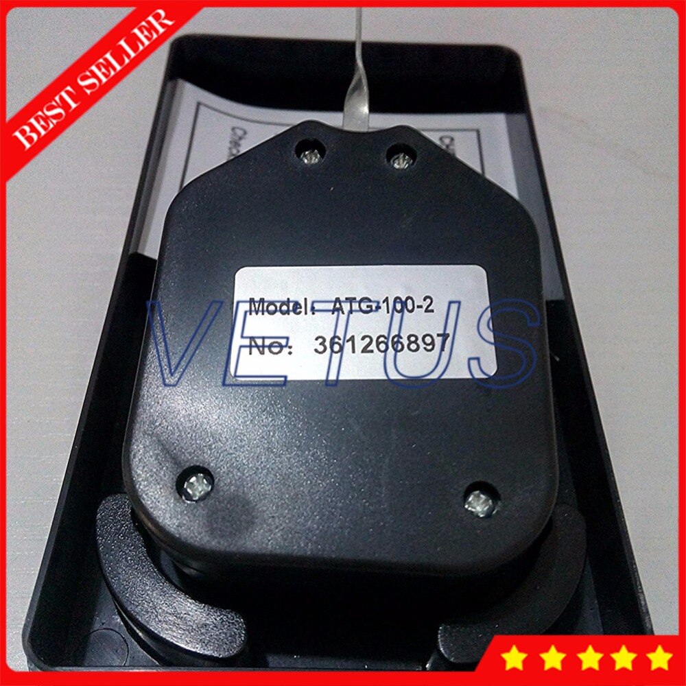 Peak-hold 100g Double pointers Tension Gauge with ATG-100-2 dial Tensiometer analog Tension Meter tester