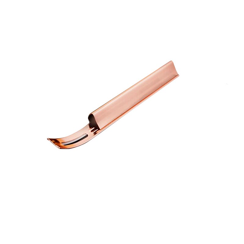 Leather Thinner DIY Handmade Leather Tools Stainless Steel Thinning Paring Knife Leather Tools: rose golden