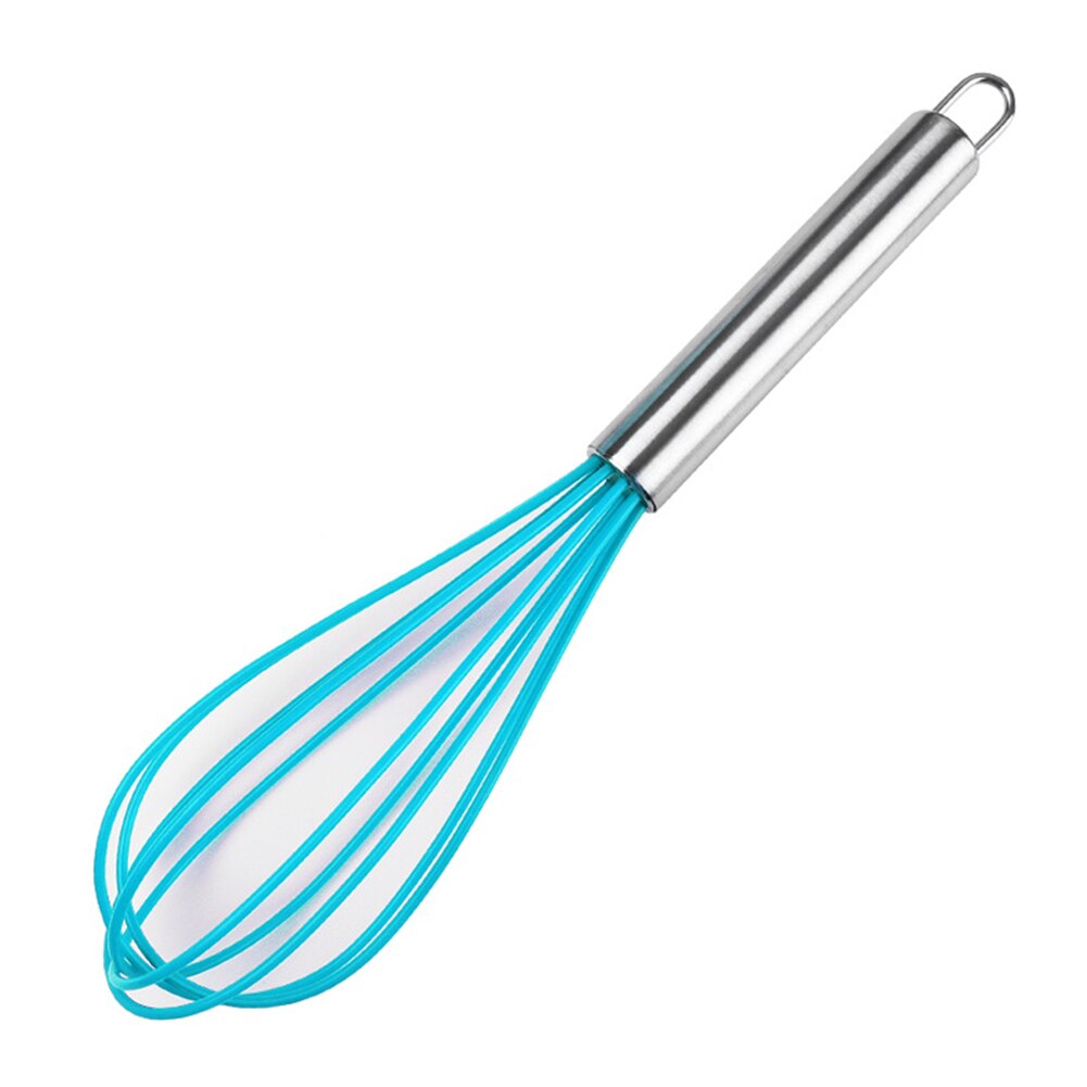 2pcs Cooking Utensils Baking Silicone Whisk Durable Heat Resistant For Kitchen