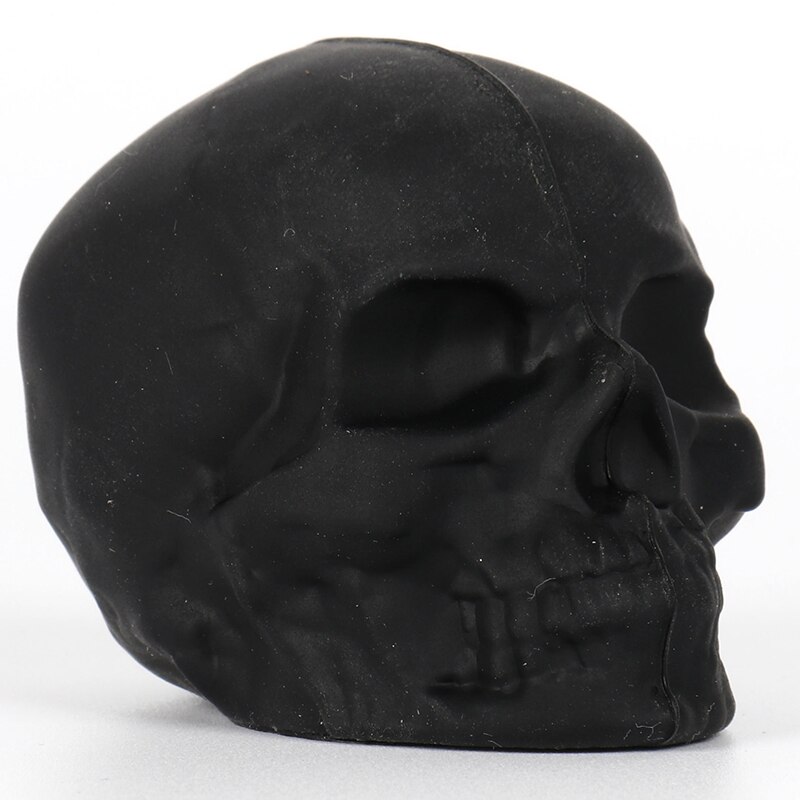 Wine Bottle Stopper Silicone Reusable Skull Shape Silicone Bottle Cork Keep Wine Fresh For Home Party XHC88: black