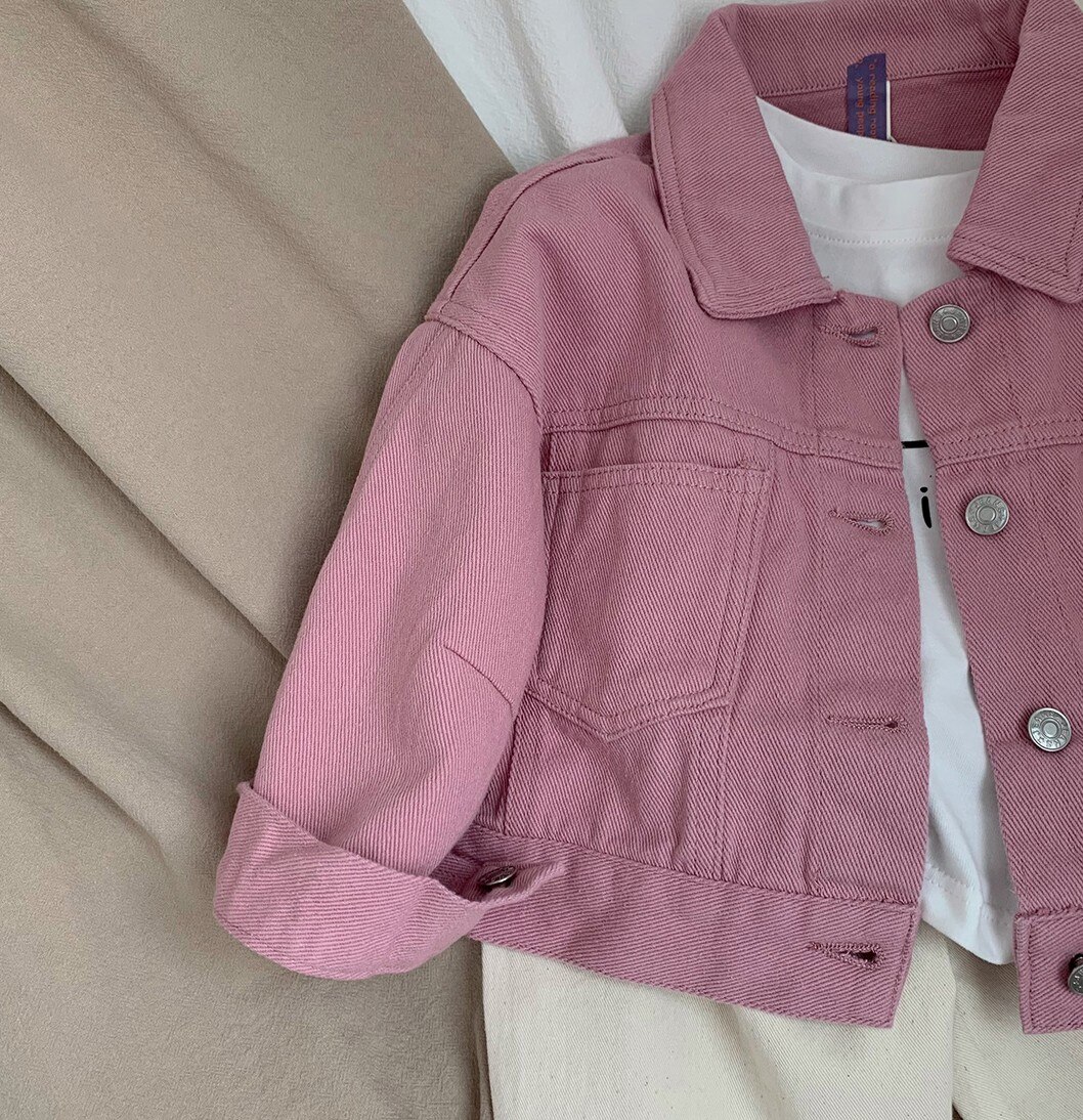 Jongen Jassen Denim Kids Jassen Jeans Mode Kinderen Bovenkleding Lente Herfst 2022-036