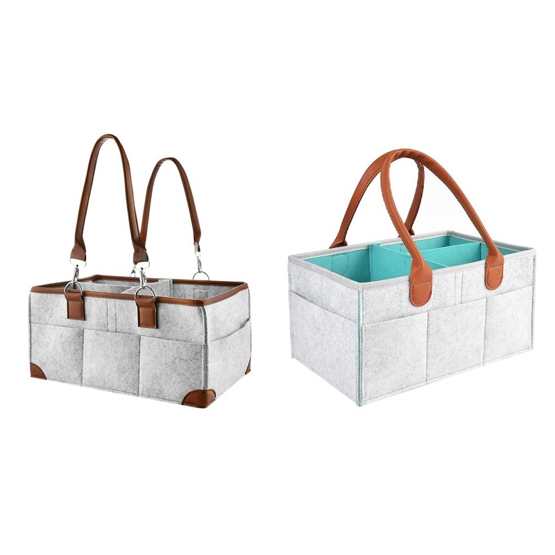 Mr. Pen Baby Organizer - Luier Caddy voor Auto & Kwekerij, Beige Mr. Pen Baby Organizer - Luier Caddy voor Auto & Kwekerij, Beige