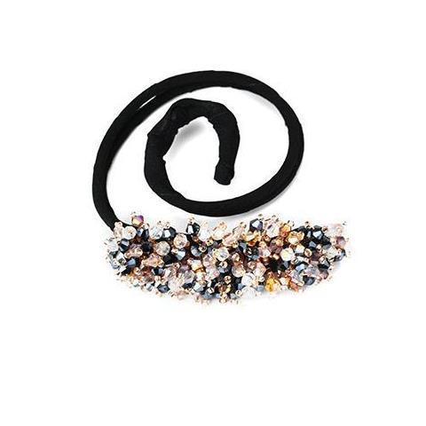 Pinza mágica para estilizar el cabello, rizador de cabello, herramienta de torsión, horquilla, instrumento de rizado femenino, accesorios para el cabello: Ink Blue