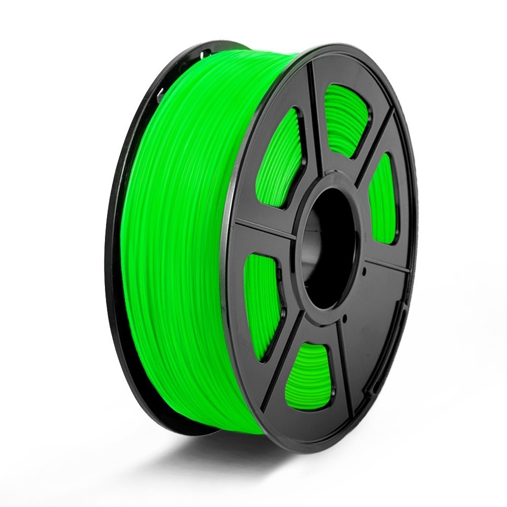 Sunlu pla 3d filamentti 1.75mm 1kg kelalla muovi pla filamentti 3d tulostimelle lapset raapusta ympäristöystävällinen tulostusmateriaali: Pla-vihreä