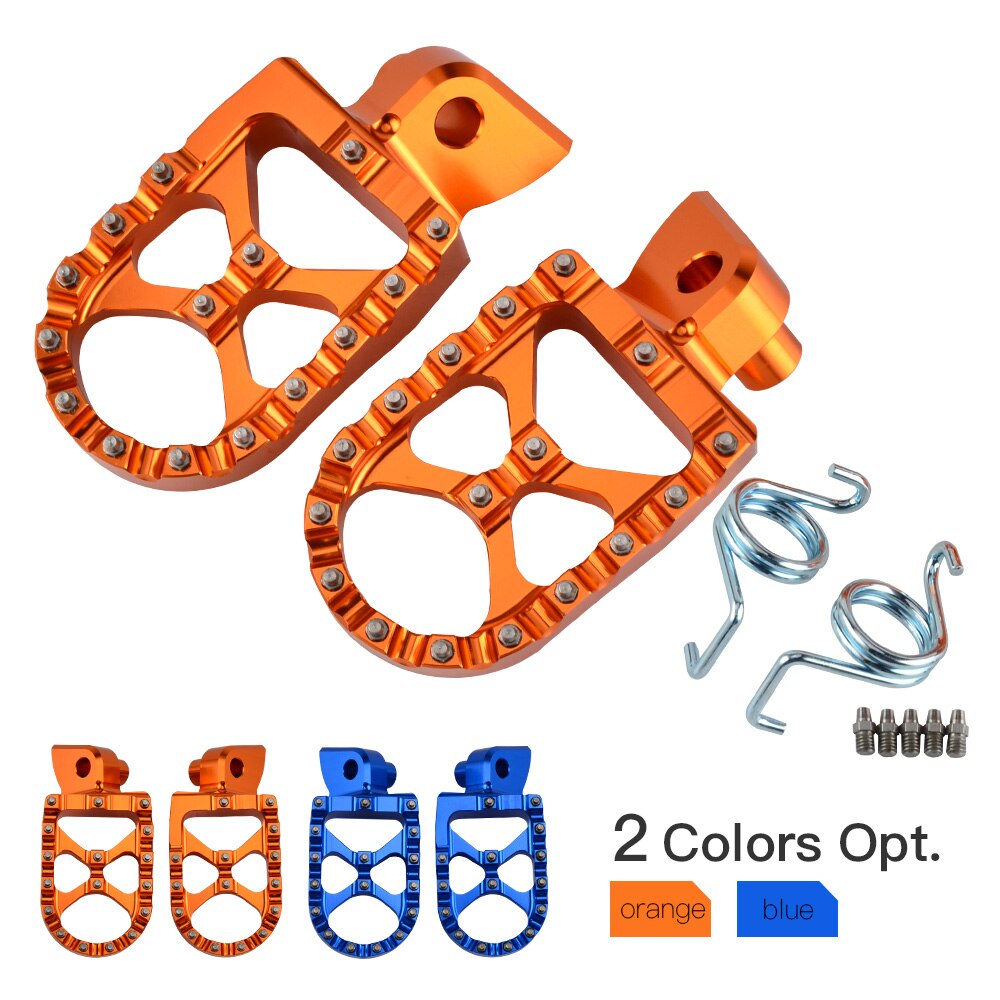 Reposapiés para KTM, SX, SXF, EXC, EXCF, XC, XCF, XCW, XCFW, 65, 85, 125, 150, 200, 250, 300, 350, 450, 530, 1998