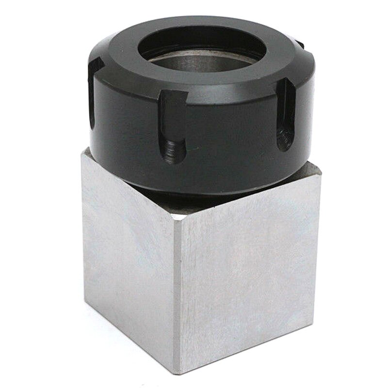 ER-32 Chuck Collet Holder Hard Steel Square Collet Chuck 3900-5124 Block Holder For CNC Lathe Engraving Machine