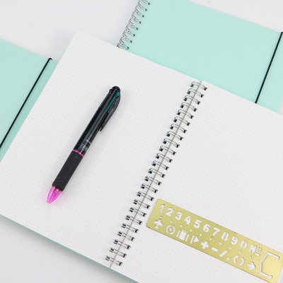 A4 B5 A5 A6 Spiral book coil Notebook To-Do Lined DOT Blank Grid Paper Journal Diary Sketchbook For School Supplies Stationery