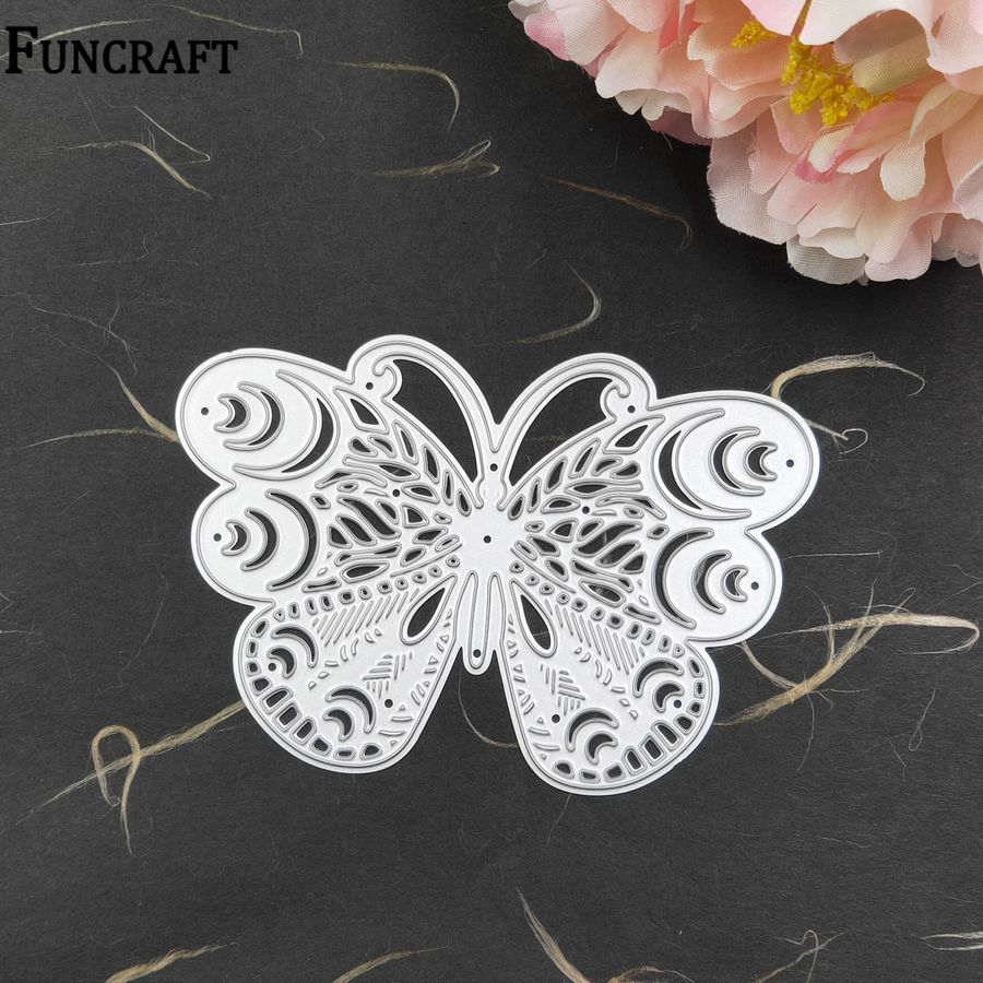Cute Butterfly Embossing Metal Cutting Dies Alinacraft Animal Die Cuts for Scrapbooking Card Making Christmas Die Cuts