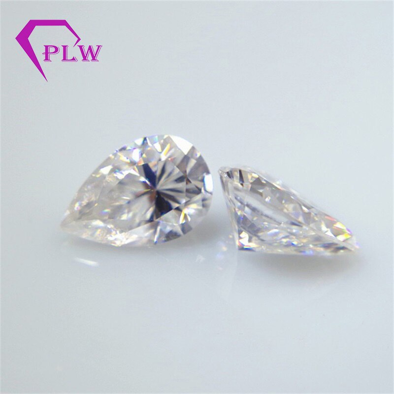 Provence jóias wholesal D cor 3*5 milímetros 3ex VVS moissanite 0.35 carat pear forma para pulseira anel colar brinco