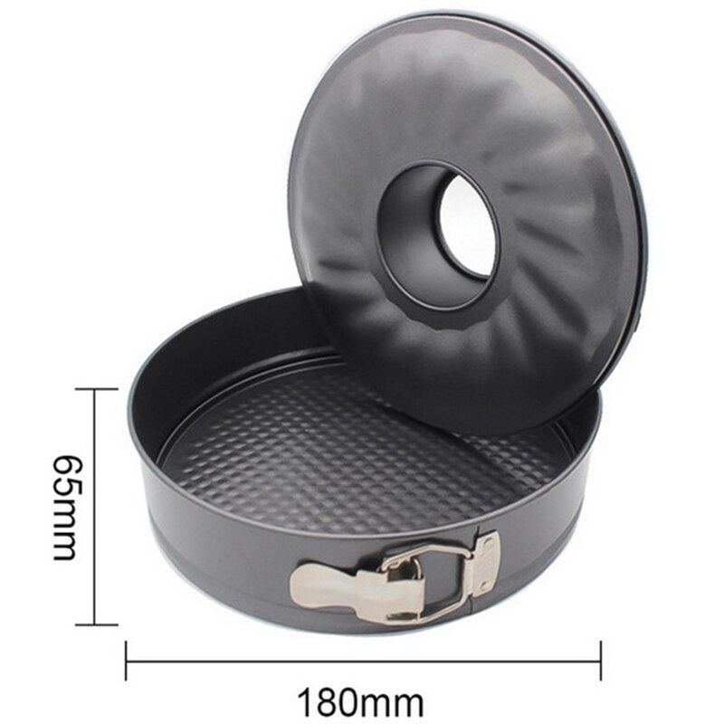 7 Inch Non-stick Lock Cake Pan Koolstofstaal Springvorm Pompoen Pan Bakvormen Taart Bakvormen keuken Accessorie
