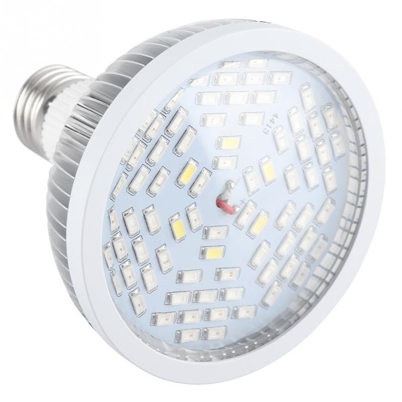 Bombilla LED Para Plantas E27 - Espectro Completo 80W, Ideal Para Crecimiento Interior Y Hidroponía