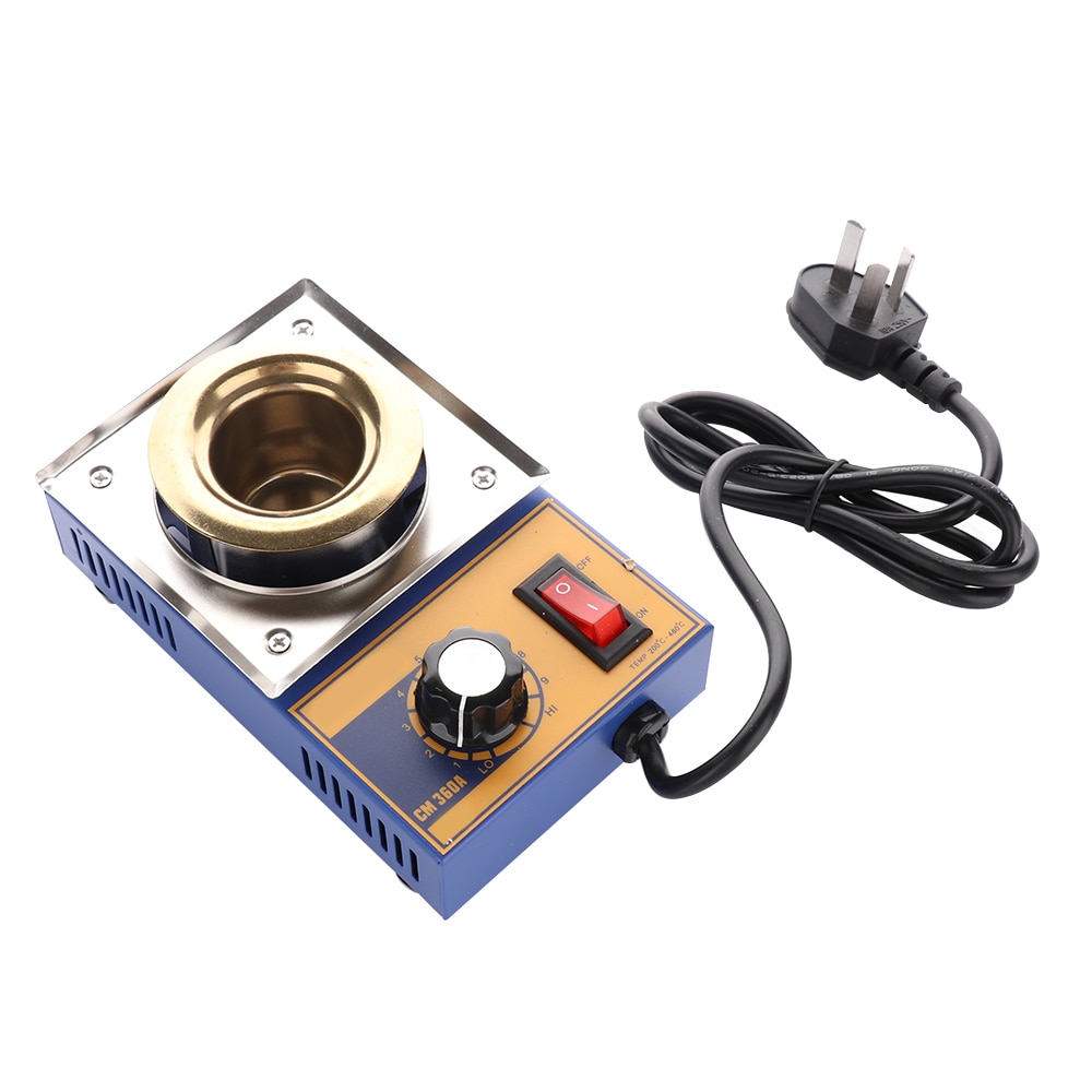 100W CM-360A Lead-Free Adjustable Temperature Tin Furnace Temperature Controlled Soldering Pot Melting Tin