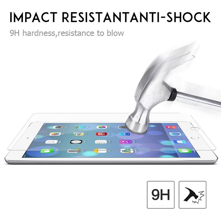 Tempered Glass For iPad air 4 Screen Protector For ipad 10.2 mini 1 2 3 4 5 9.7 Pro 11 10.5 Glass Film