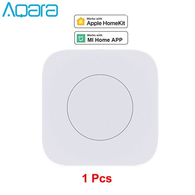 Aqara Smart Wireless Switch Smart Remote Control One Key Control Aqara Intelligent Application Home Security App Control: 1pcs wireless switch