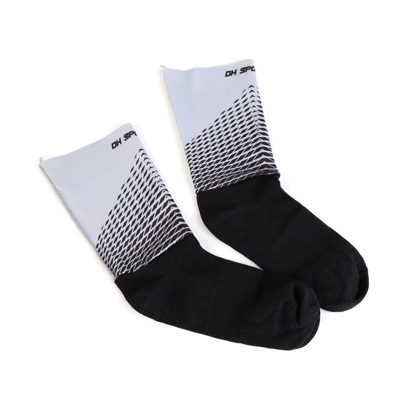 Men Women Anti Slip Cycling Socks Breathable Bike Sock Compression Bicycle Outdoor Running Sport Socks