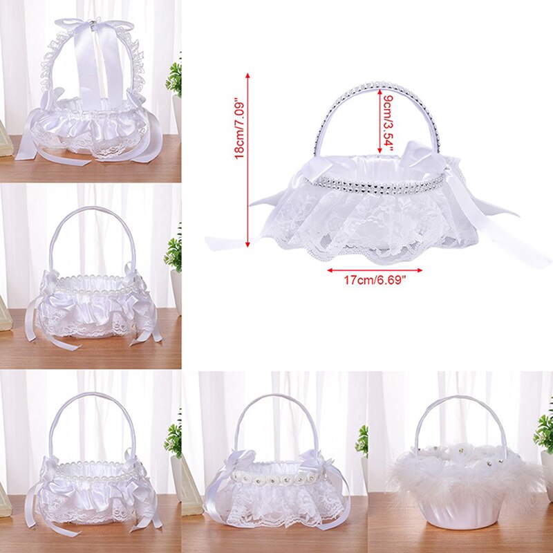 mariage fournitures fleur panier Simulation pétales fête décor à la maison