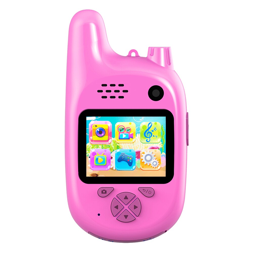 Kinderen Mini Camera Full Hd 1080P Draagbare Digitale Video Foto Camera 2 Inch Scherm Kinderen Voor Kid Game studie Camera: WHITE