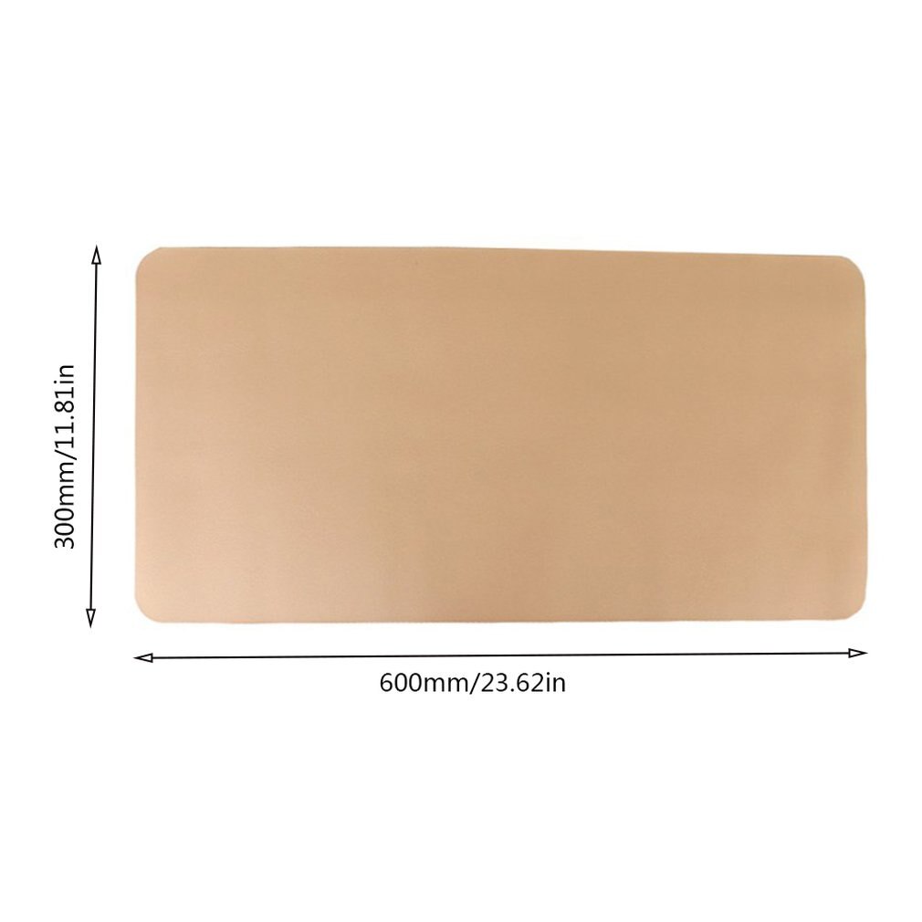 Tapis de souris bureau ordinaire tapis de souris antidérapant jeu tapis de souris ordinateur tapis de bureau livre de bureau en cuir Pu tapis de Table petit