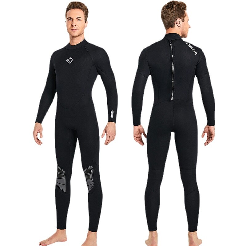 1 Set Dive Sail Diving Swimming Wet Suit 3mm Neoprene Diving Wetsuit for Man Woman Lovers Wetsuit