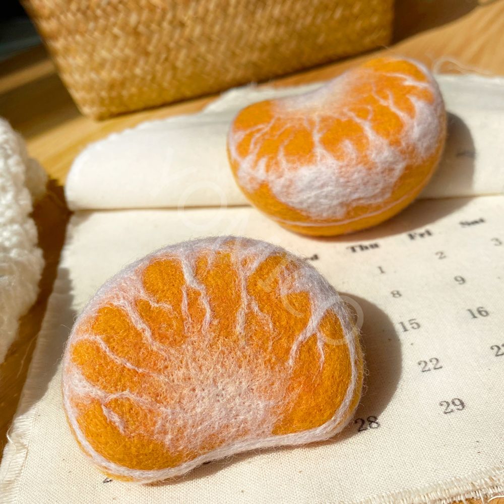 Kit de agujas hechas a mano personalizadas de YOMICO Fruit, juguete de fieltro de aguja de lana, Kit de Material de muñeca, accesorio de Decoración,
