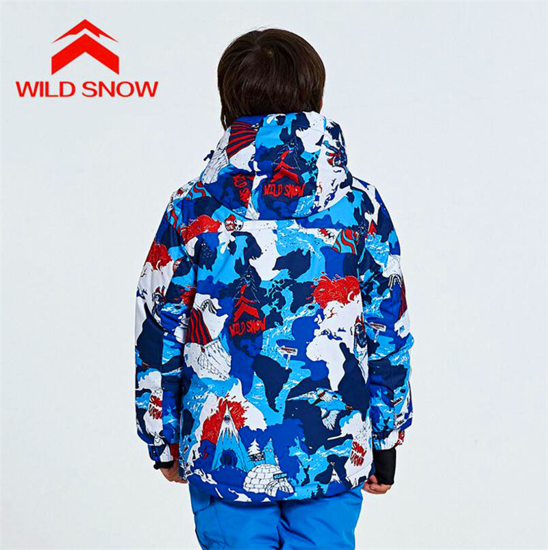 Thermal Full Sleeve Hooded Clothing Outdoor Sports Wear Warm Camping Coat Waterproof Windproof Snowboarding Jackets