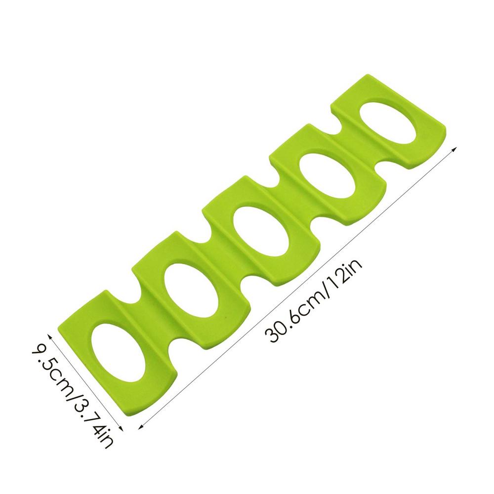 Empilhador de latas de silicone, tapete empilhador de garrafas para geladeira Fridge Monkey, organizador de garrafas de cerveja para geladeira, empilhador antiderrapante para cozinha