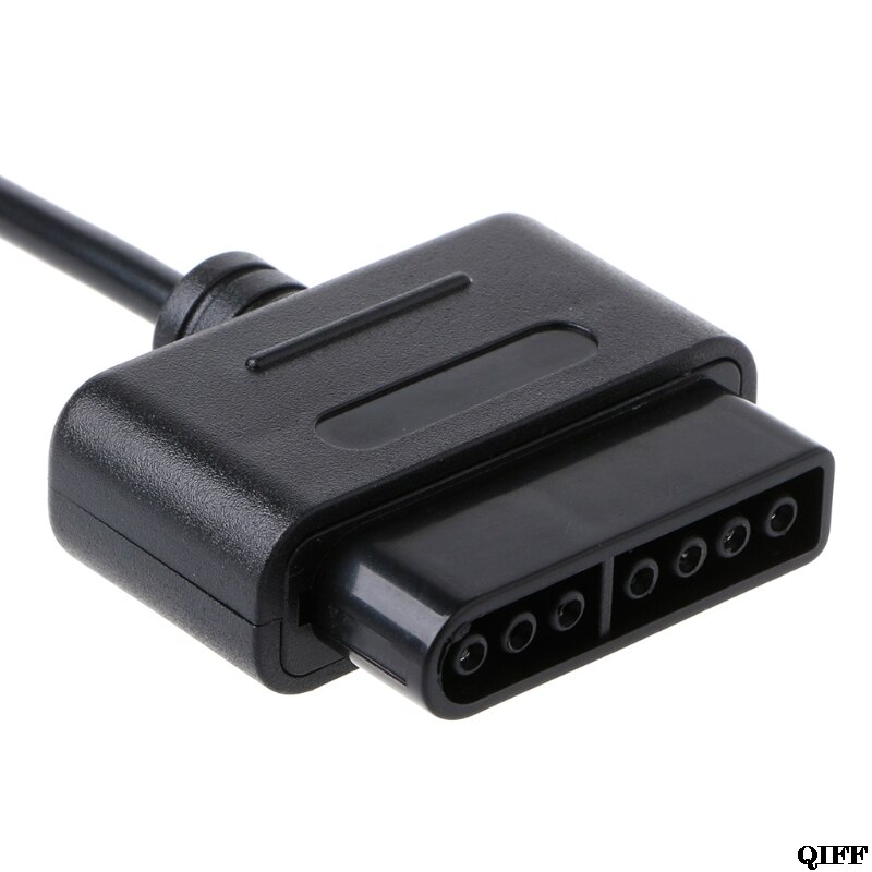 &amp 1.8m 5.91ft förlängningskabel sladd för nintendo snes controller retro-duo fc twin 28 apr