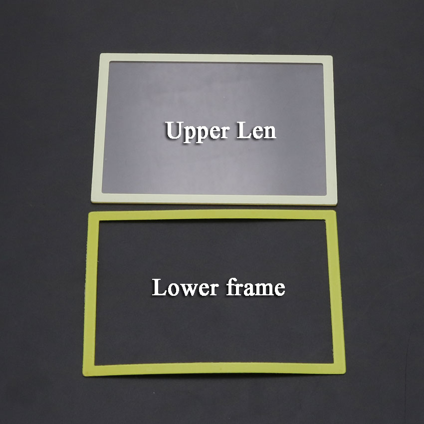 YuXi 1 einstellen Ober LCD Bildschirm Len Kunststoff Abdeckung + unteren rahmen Ersatz Für NDSL für DS Lite Spielkonsole: Gras Grün