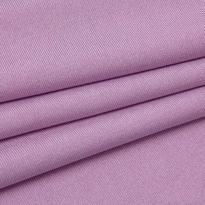 Hohe-festigkeit Gestrickte vier-seitige strecken Milch Seide Spandex Stoff Leistung tanzen Kleidung Sofa Stuhl Abdeckung Einfarbig stoff: hell Violett