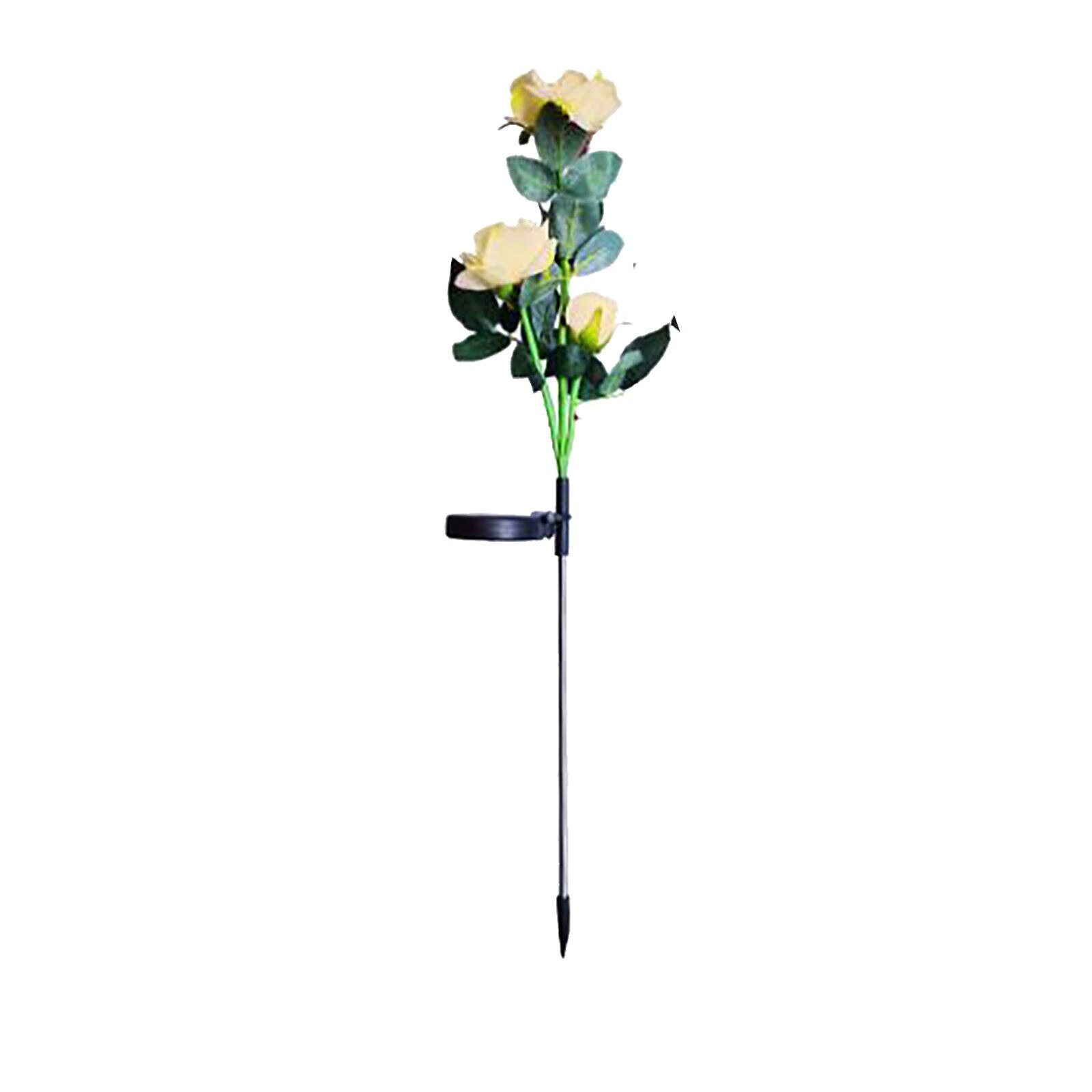 Outdoor Flowersolar Rose Bloem Licht Waterdicht Tuin Landschap Lamp Outdoor Gazon Lamp Thuis Decoratieve Bloem Night Lights: YE