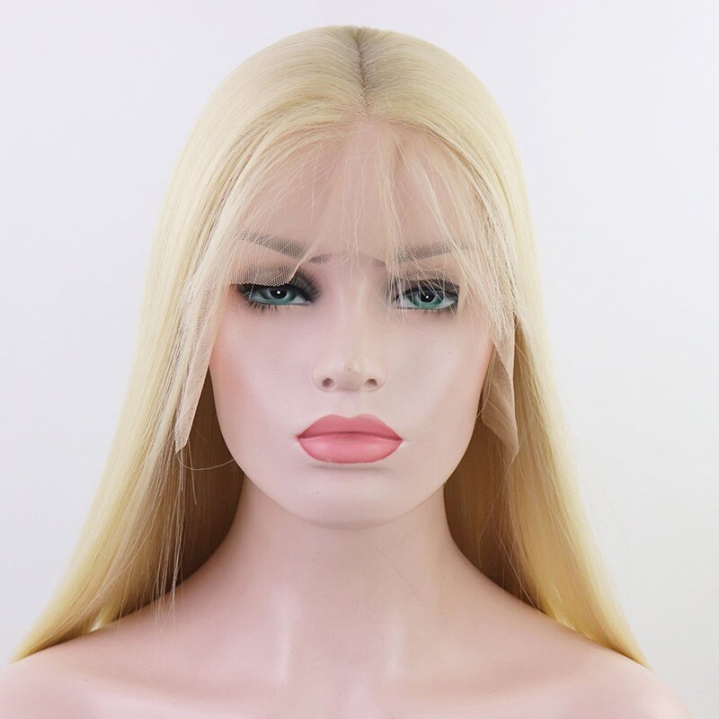Elegant 13x4 HD Lace Front Straight Human Hair, 200% Density, Glue-Free, Long Blonde Hair Extensions for Women, Perfect for Stylish Everyday Looks, Everyday Hair Extensions | Stylish Blonde Wig | Natural Texture Wig, Hair Wig