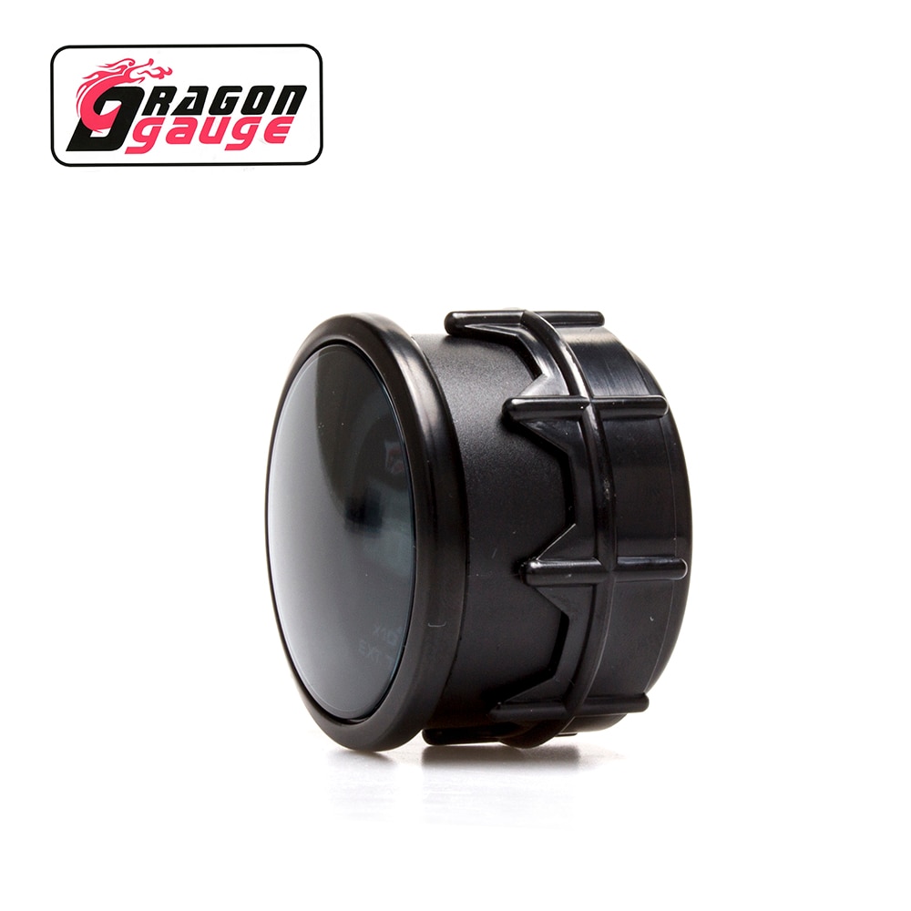 「DRAGON」 2" 52mm Tachometer Car Gauge Digital Display 0~9999 RPM Meter With Voltmeter Function 12 Volt Car Refit Accessories