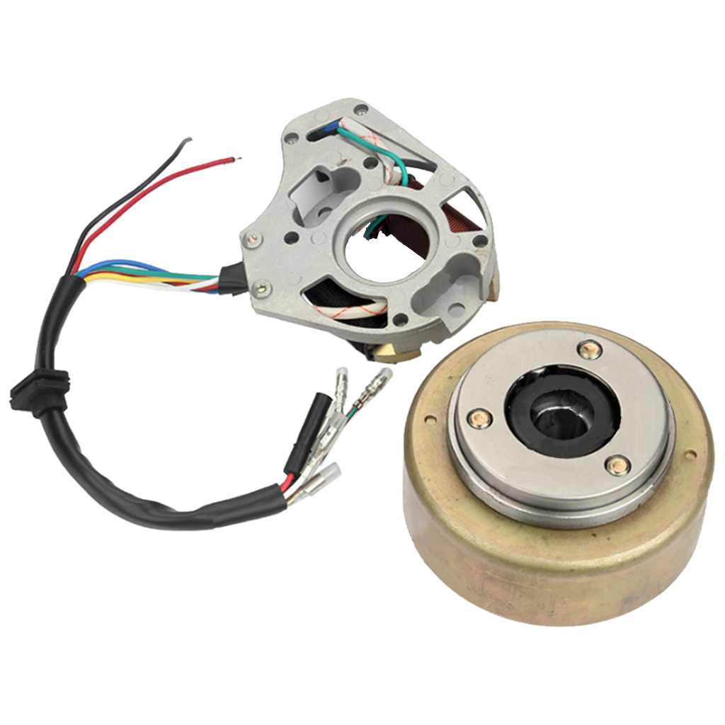 12V Generator Stator Plaat Dynamo Stator Magneto Voor Motorfietsen Scooters 50cc-110cc