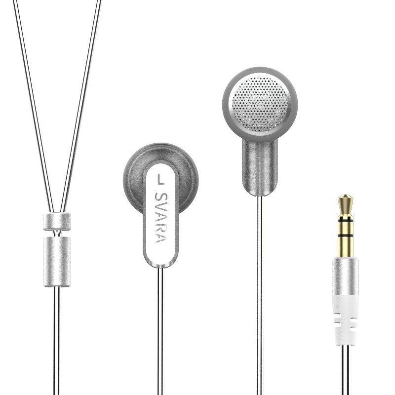 Smabat svara 1 3,5mm audiophile earbuds 15,4mm titanium coating stick unit in-ear headphones dj music sports headset monitor iem