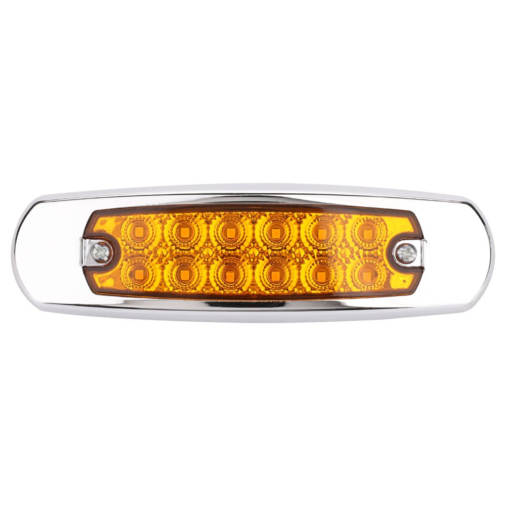 12LED Truck/Truck Side Light Long Universal Side Signal light Light DC12-24V