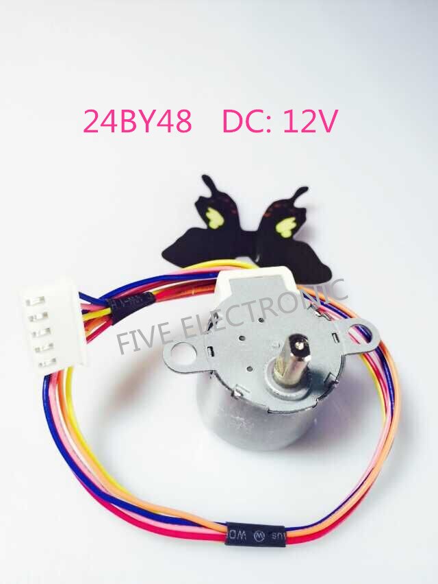 2 Motori Passo Passo 24BYJ48 12V - 4 Fasi, Riduzione, Per Ventilatori, Elettrodomestici - Foto 3